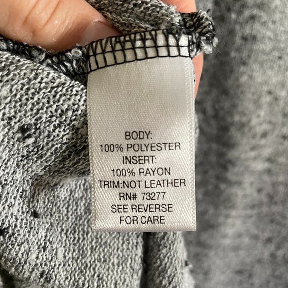 Apt 9 Marled Tunic with black accent and 3/4 sleeve Size XL - Picture 3 of 7